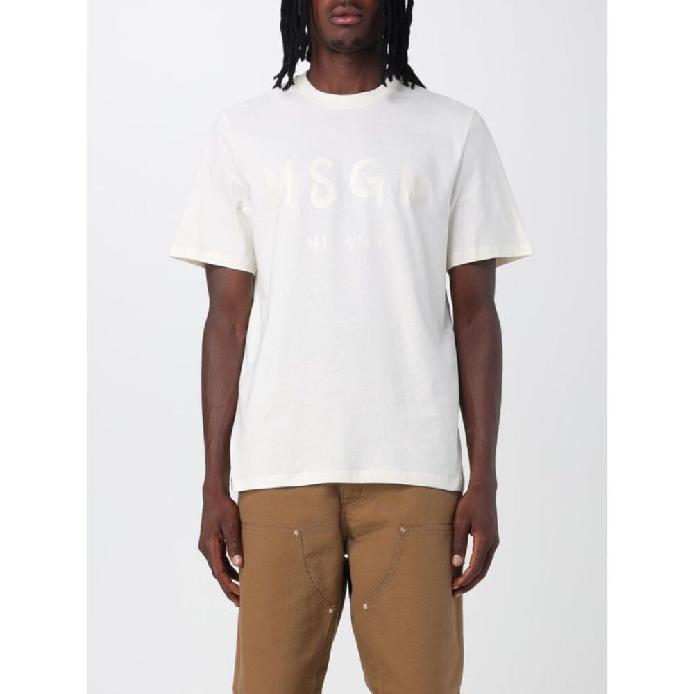 Msgm Men Msgm Cotton T-Shirt
